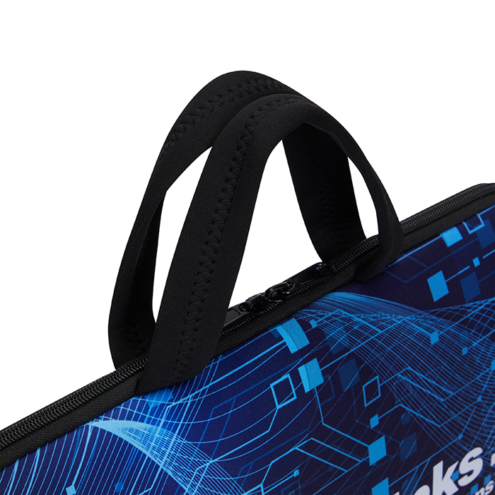 Housse pour ordinateur portable avec fermeture éclair et pochette pour trolley. publicitaire personnalisé - vue 10