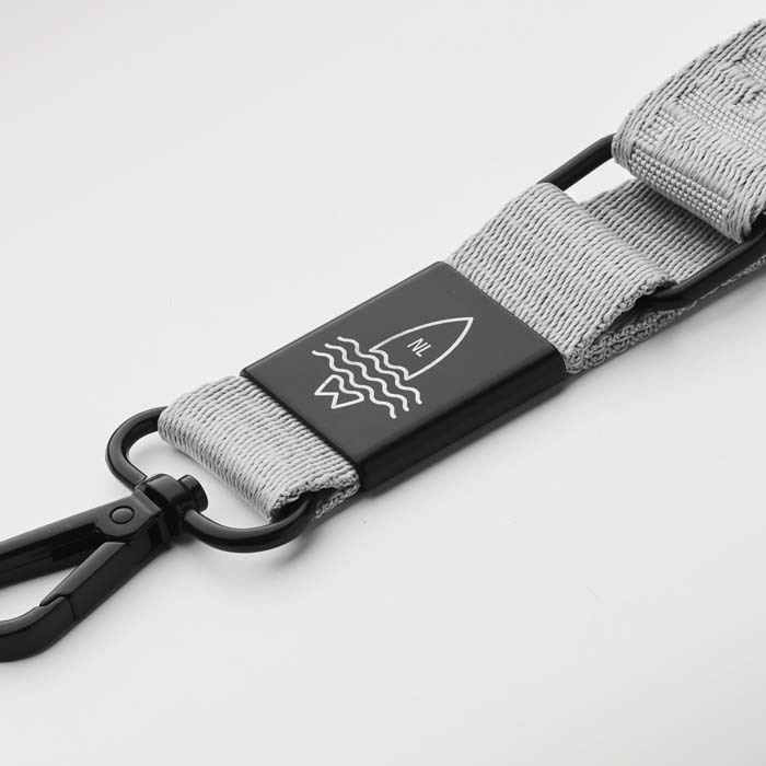 Cordon pour téléphone avec plaque métallique pour la gravure du logo. publicitaire personnalisé - vue 10