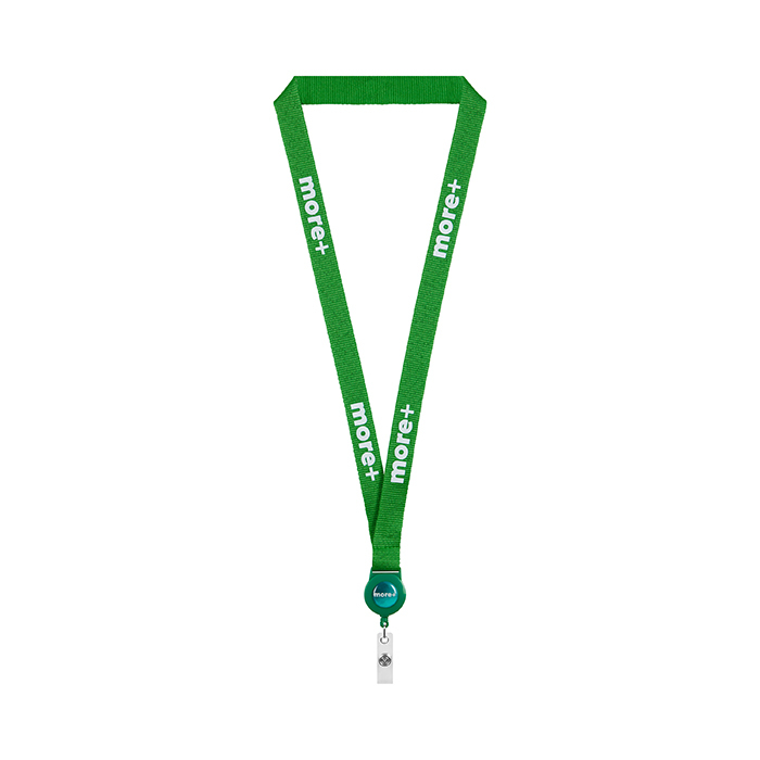 ML1161 Polyesteristä valmistettu painettu kaulanauha, jossa on pyöreä jojo. Kaulanau... publicitaire personnalisé - vue 10