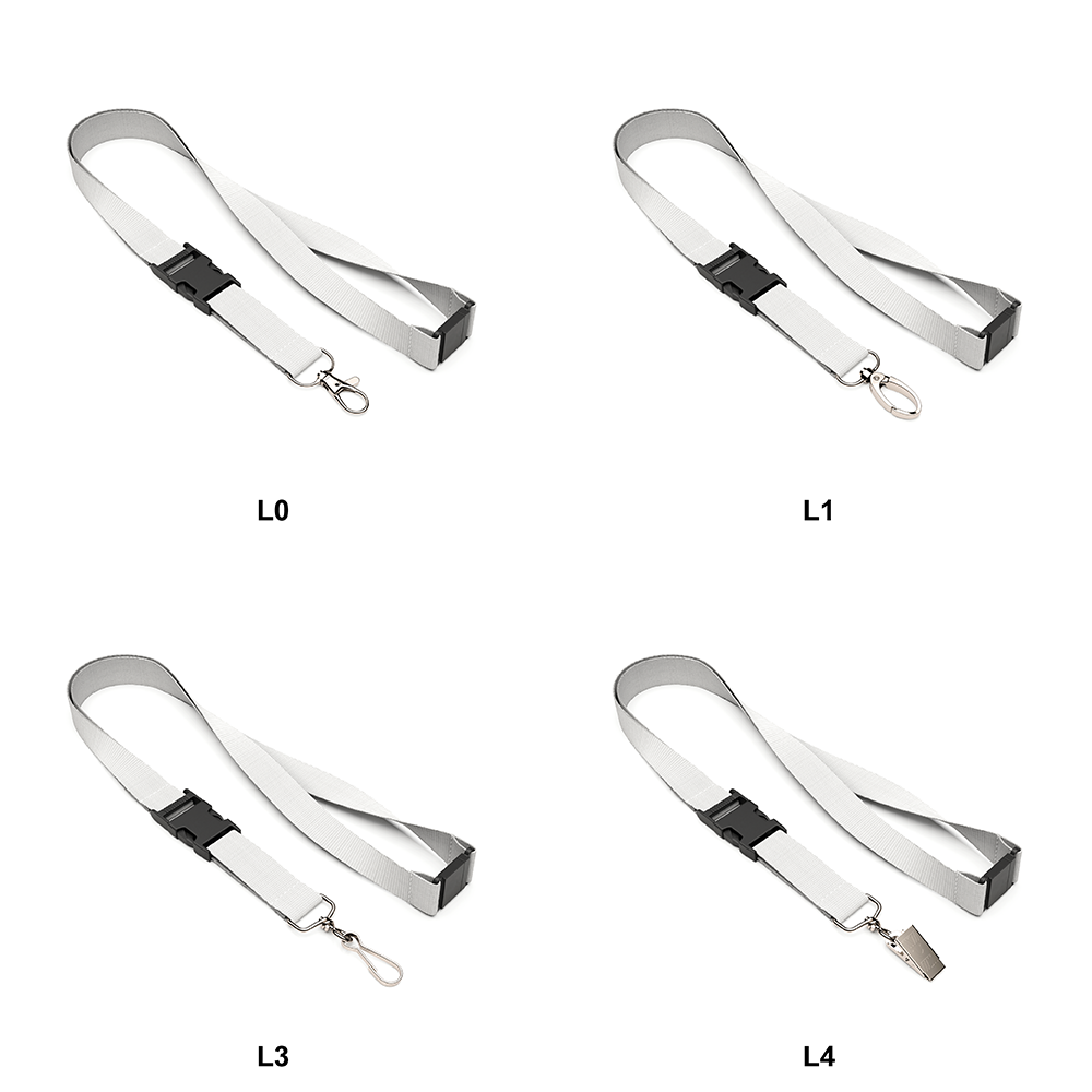 ML1203 Lanyard RPET avec boucle et impression 1 couleur sur 1 côté. publicitaire personnalisé - vue 10