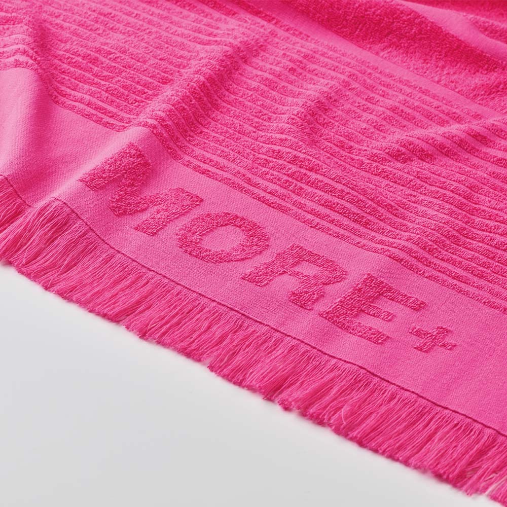 Serviette de hammam en coton 320gsm avec tissu éponge. publicitaire personnalisé - vue 10