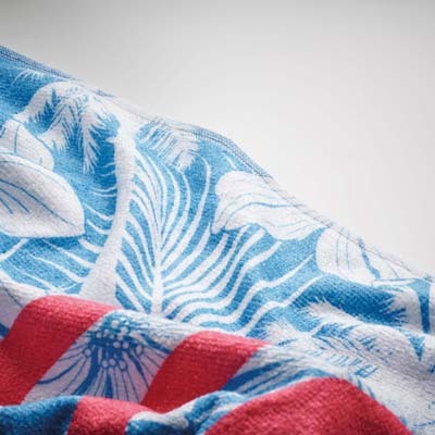 MT4011 Serviette de plage en polycoton imprimée en quadrichromie. publicitaire personnalisé - vue 10