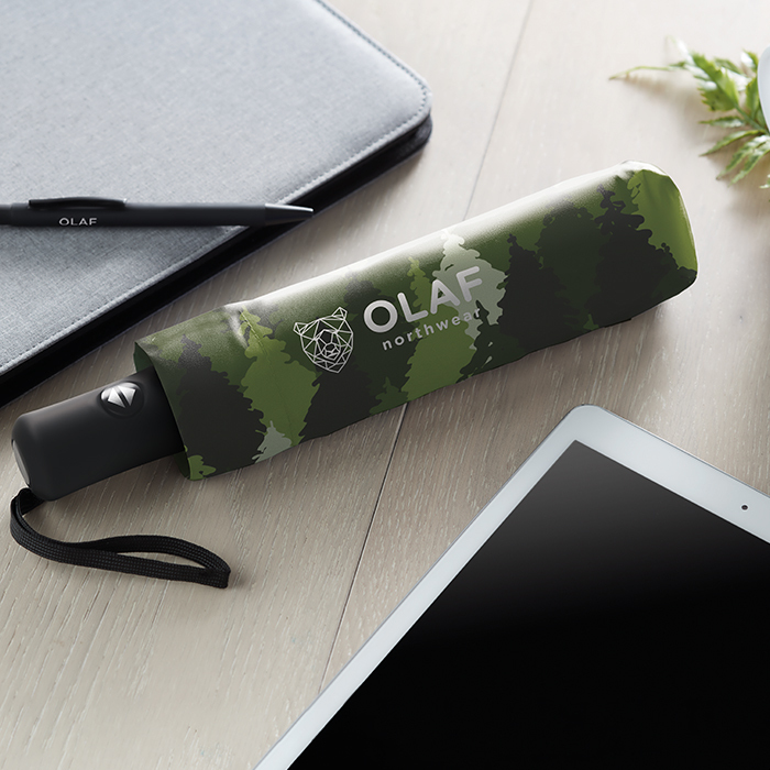 MU2007 ⌀95cm/21″ . Motif en quadri (photo) sur tous les panneaux. publicitaire personnalisé - vue 10