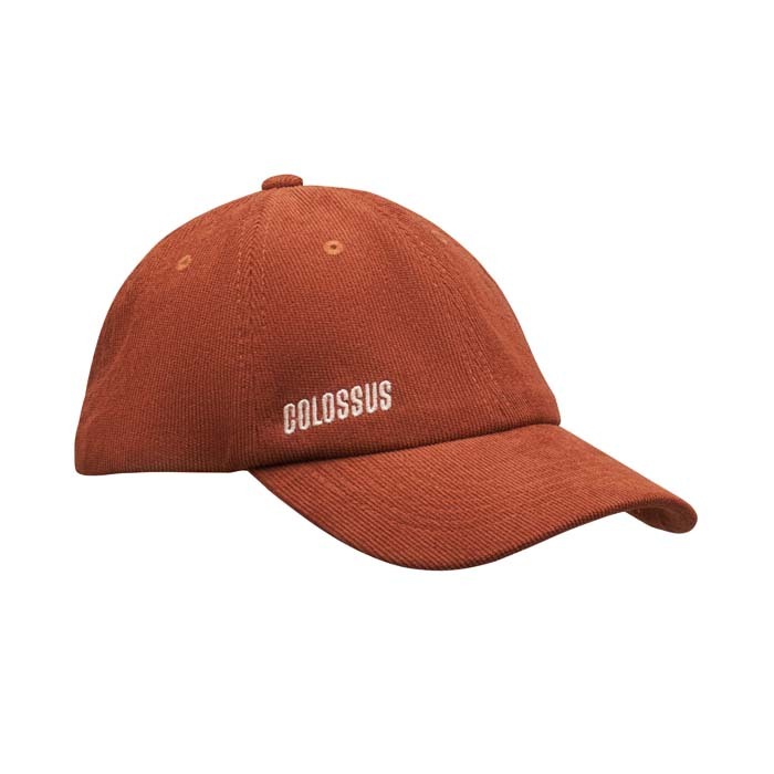 MH2342 Casquette de baseball à 6 panneaux non structurés en polyester velours côtelé. publicitaire personnalisé - vue 11