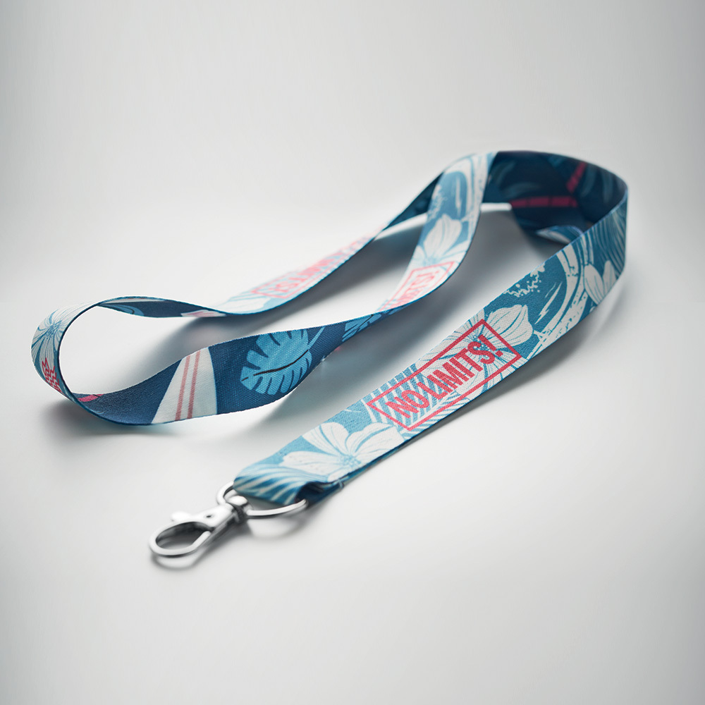 ML1104 Lanyard avec votre motif en quadri sur les deux faces. publicitaire personnalisé - vue 11