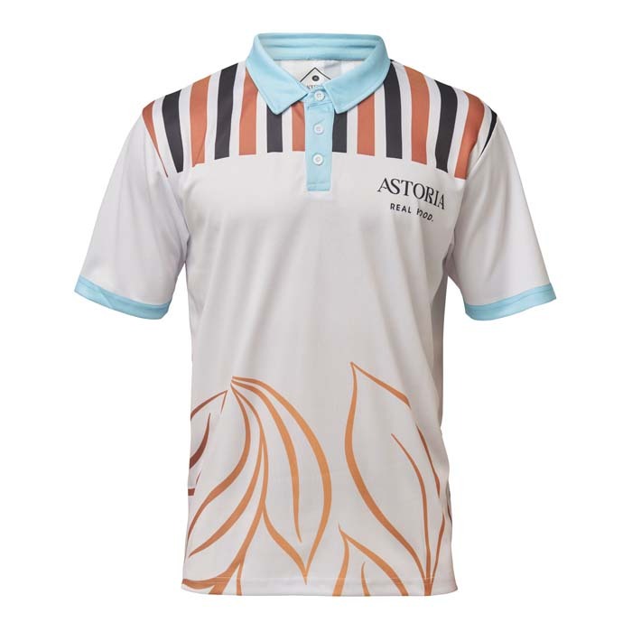 Polo sublimé en maille polyester 180 g/m². publicitaire personnalisé - vue 11