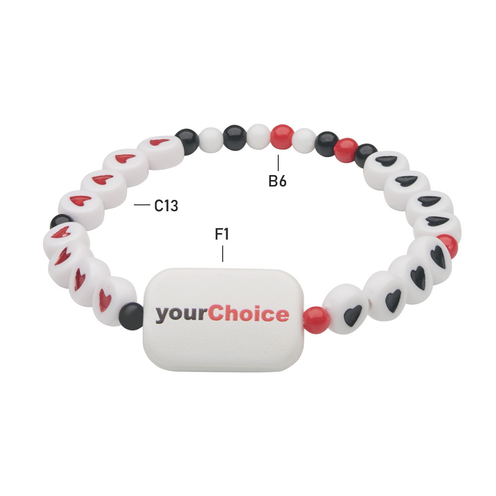 Bracelets personnalisables - MCHM02 publicitaire personnalisé - vue 12