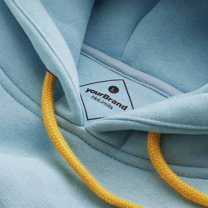 Sweat à capuche unisexe sur mesure coupe moderne. publicitaire personnalisé - vue 13