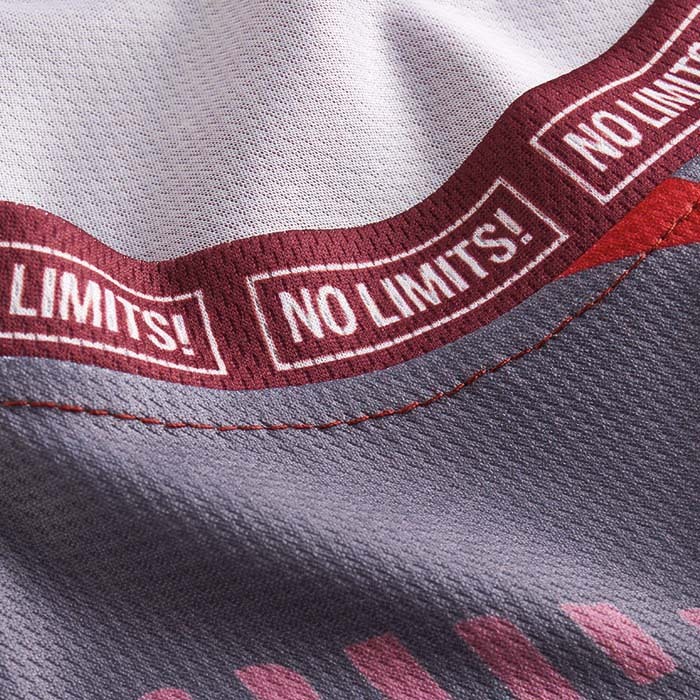 Maillot de basket-ball à col rond sublimé. publicitaire personnalisé - vue 13