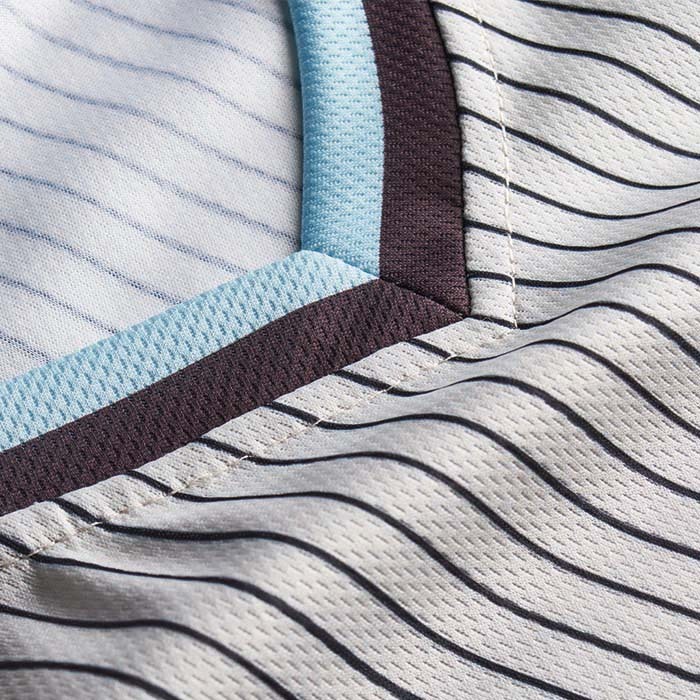 Maillot de basket sublimé avec col en V. publicitaire personnalisé - vue 13