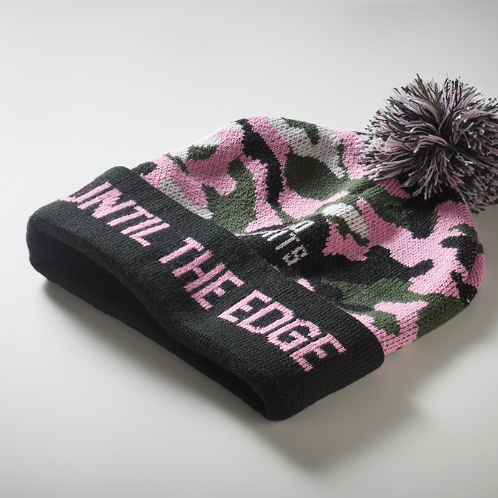 MW1010 Bonnet en acrylique à motif jacquard personnalisé avec pompon. publicitaire personnalisé - vue 14