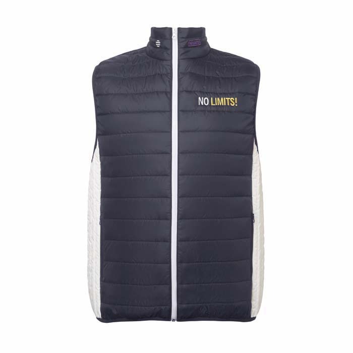 Bodywarmer léger sur mesure avec poches latérales. publicitaire personnalisé - vue 1