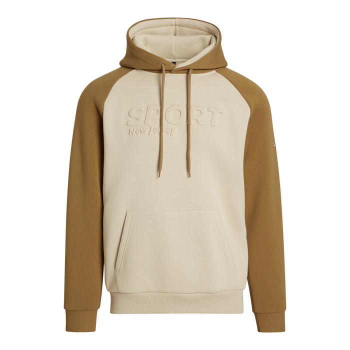 Sweat à capuche à poches raglan.