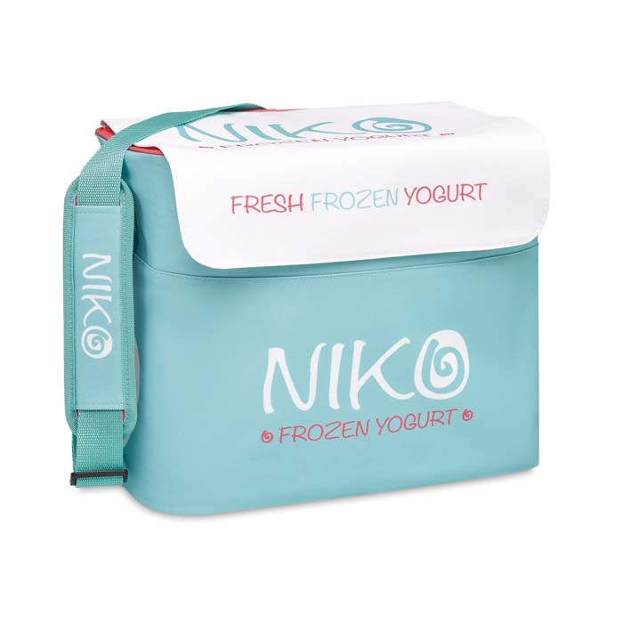 MB2012 Grand sac pique-nique et glacière avec votre design en quadri. publicitaire personnalisé - vue 1