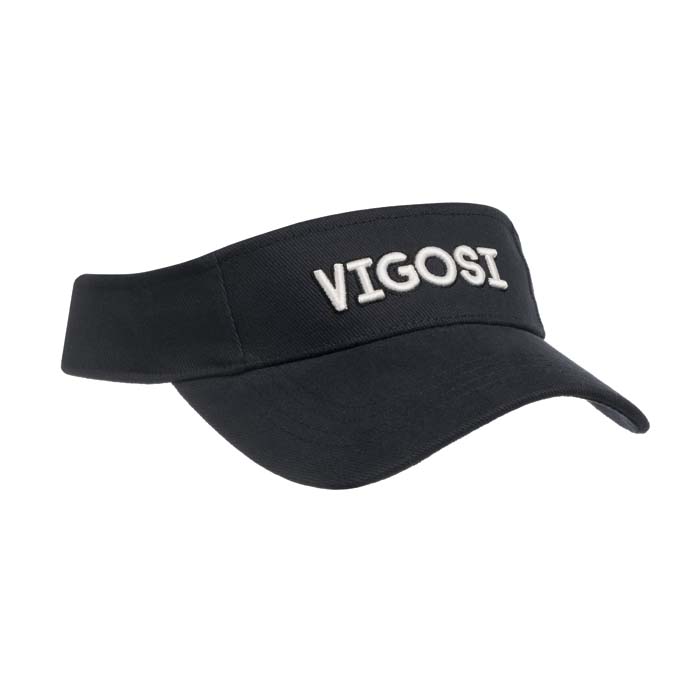 Visière de soleil en coton épais brossé.