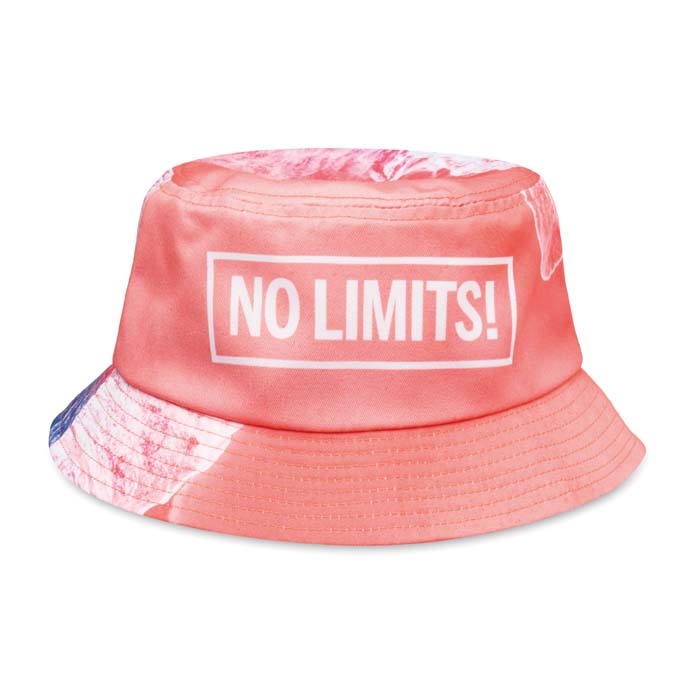 Bob en quadri en 150gsm, en couleur, pour adulte, avec un bordure de 5,5 cm.