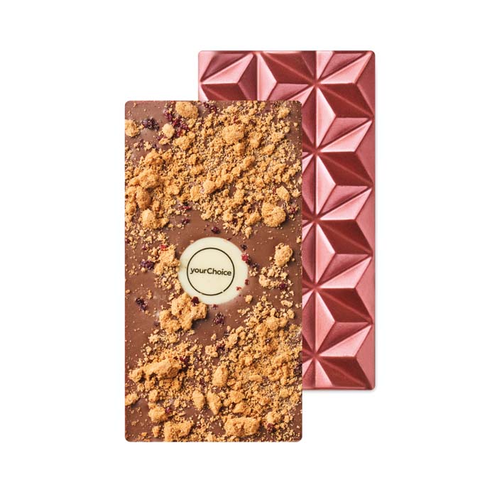 coffret cadeau de 3 thés zen et barres chocolatées publicitaire personnalisé - vue 1