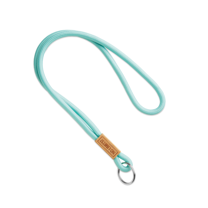 Lanyard avec boucle en bambou.