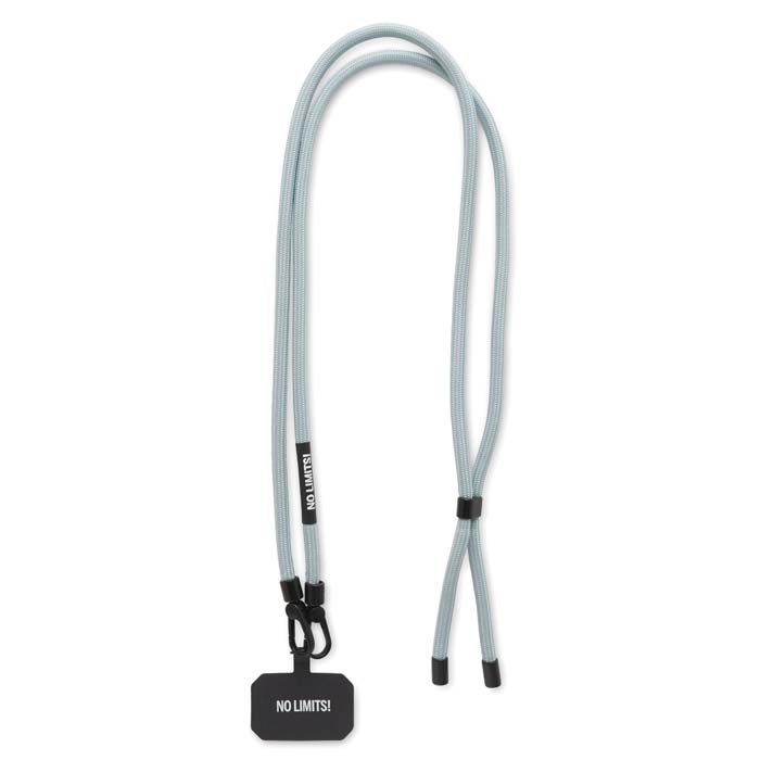 Cordon porte téléphone crossbody avec mousqueton en option. publicitaire personnalisé - vue 1