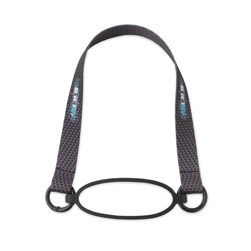 Porte-bouteille sublimé avec étiquette logo publicitaire personnalisé - vue 1