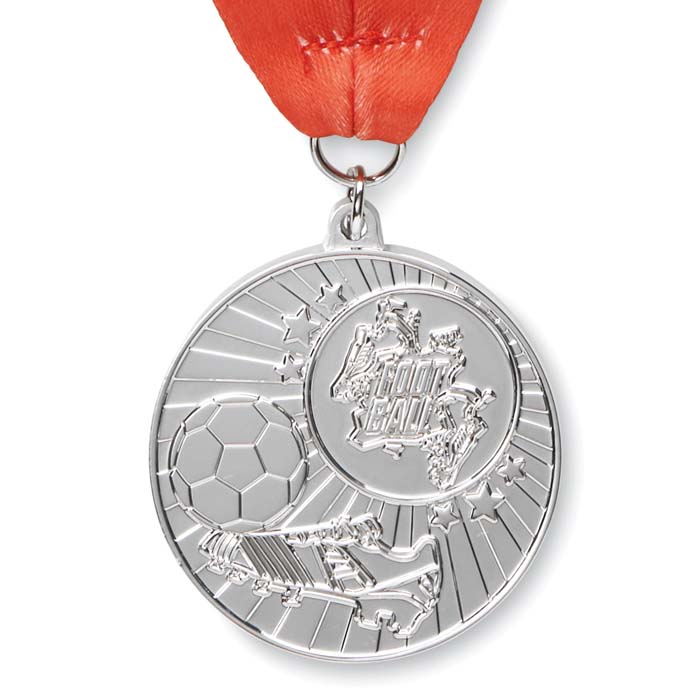 Médaille en alliage de zinc (≤25cm2). Ruban sublimé. publicitaire personnalisé - vue 1
