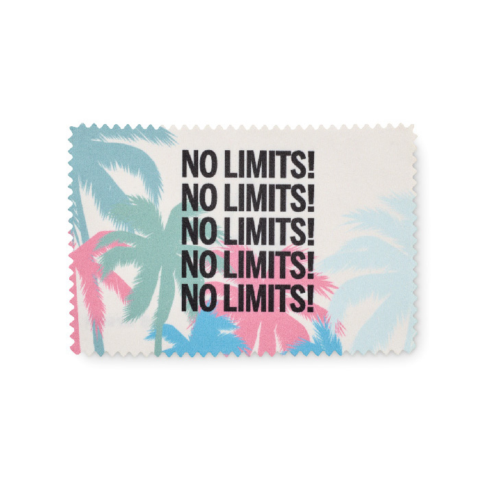 Lingette en microfibre en quadri, fabriqué dans l'UE (10x15cm).