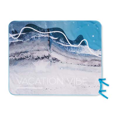 MPPB01 Couverture de pique-nique imprimée en quadri. publicitaire personnalisé - vue 1