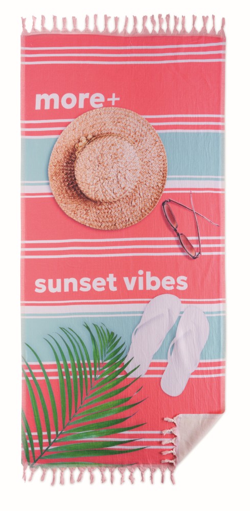 Serviette de Hammam en polycoton 280gsm.