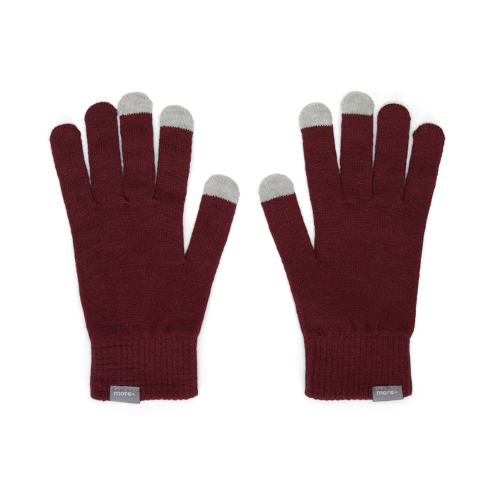 Gants pour écrans tactiles RPET dans vos couleurs.