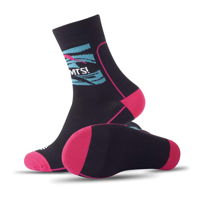 MWPS21 Chaussettes de cyclisme. Le MOQ est de 25 paires par taille. publicitaire personnalisé - vue 1