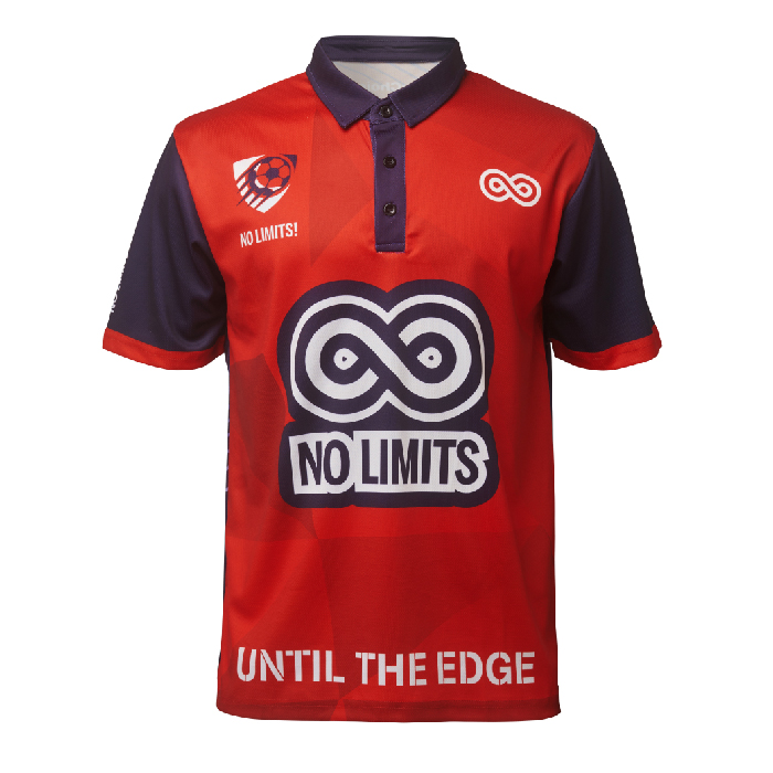 Polo sublimé en maille polyester 180 g/m². publicitaire personnalisé - vue 1