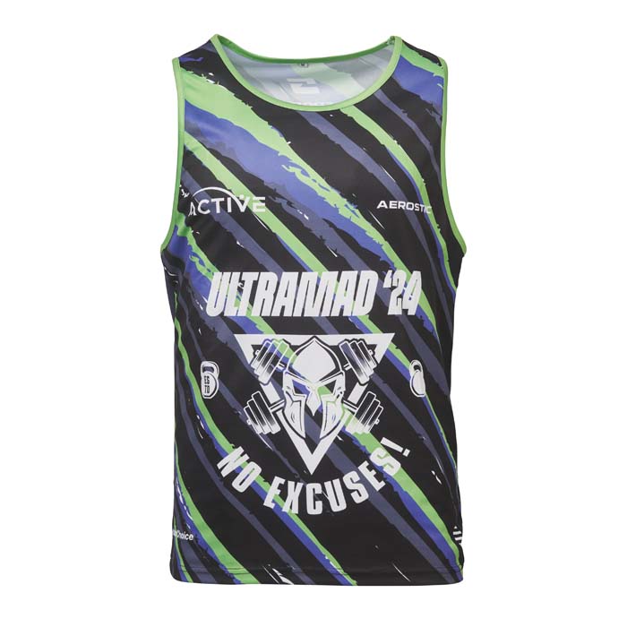 Débardeur sublimé en polyester 145 g/m². publicitaire personnalisé - vue 1