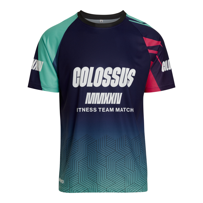 T-shirt raglan ultraléger à carreaux 100g. publicitaire personnalisé - vue 1