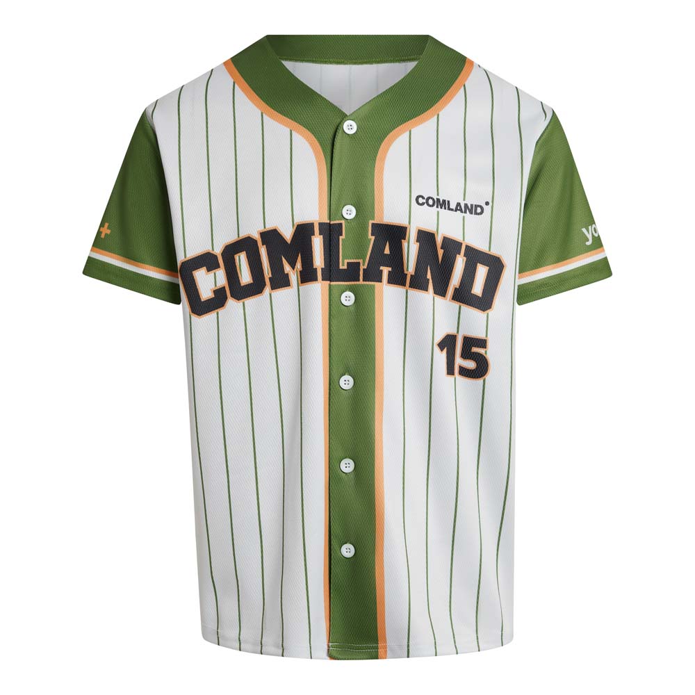 Maillot de baseball unisexe par sublimation en jersey 220gsm