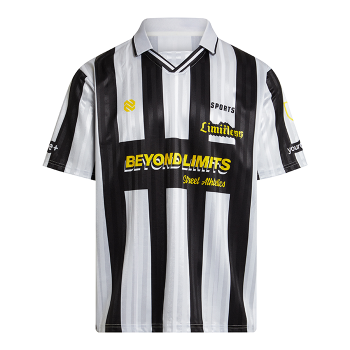 Maillot rétro premier modèle avec col superposé – 165 g/m² – unisexe