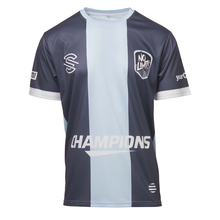 Maillot sublimé à col ras du rond. publicitaire personnalisé - vue 1