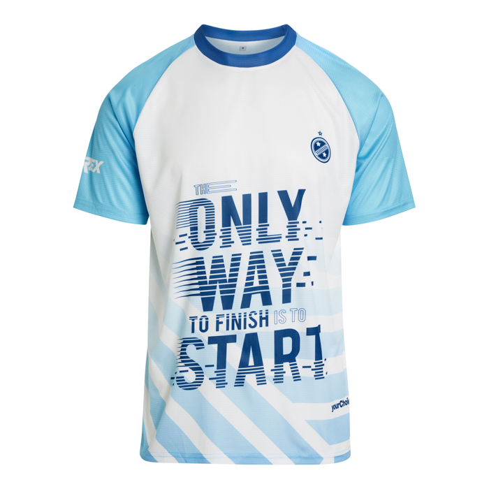 T-shirt raglan ultraléger à carreaux 100g publicitaire personnalisé - vue 1