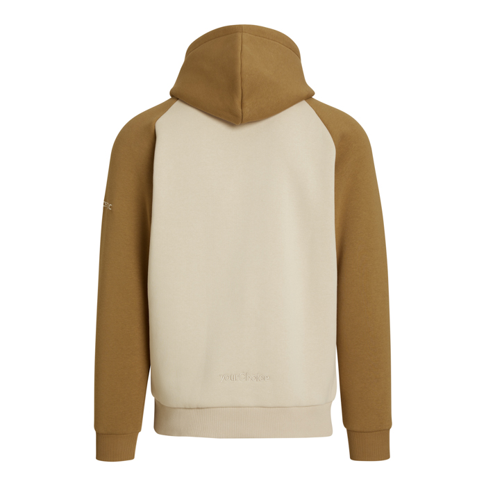 Sweat à capuche à poches raglan. publicitaire personnalisé - vue 2