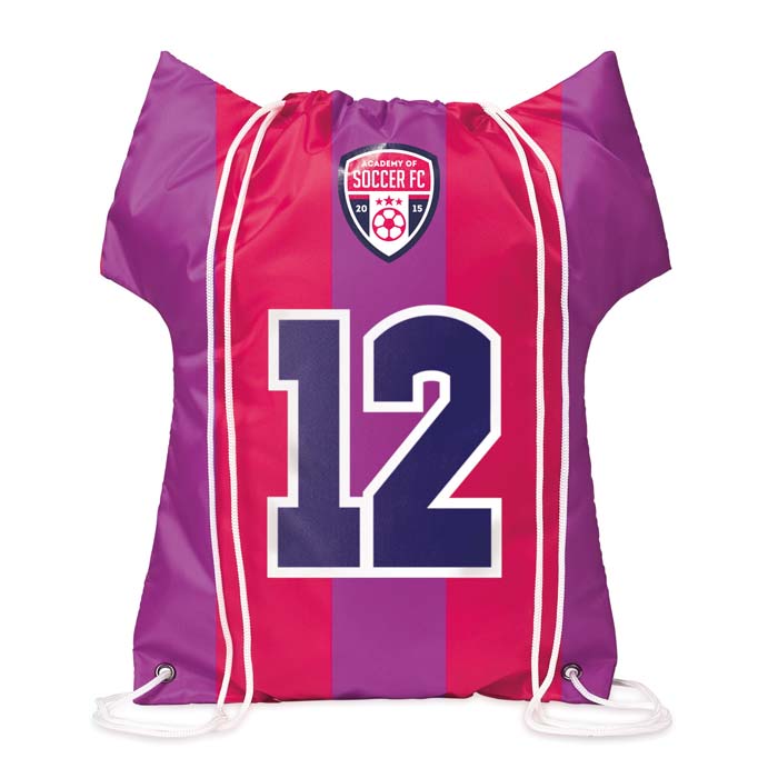 Taille : 42x44cm. Votre motif sublimé sur 1 face inclus. publicitaire personnalisé - vue 2