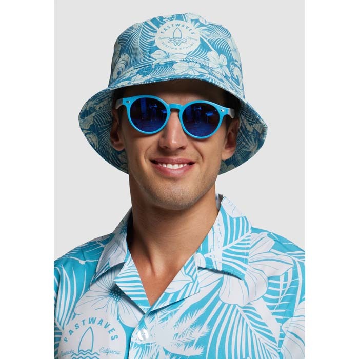 MH2331 Bob en quadri en 150gsm, en couleur, pour adulte, avec un bordure de 5,5 cm. publicitaire personnalisé - vue 2