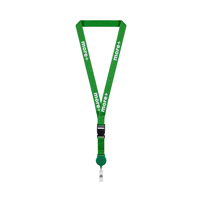 ML1162 Silkkipainettu jojokaulanauha pikalukolla. Kaulanauha, jossa on 1-värinen pai... publicitaire personnalisé - vue 2