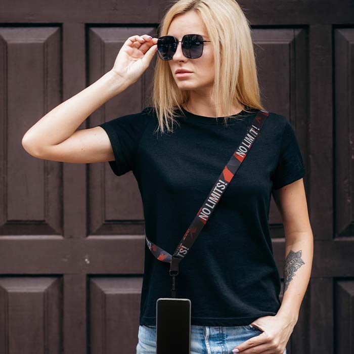 ML1383 Autres lanyards personnalisé publicitaire personnalisé - vue 2