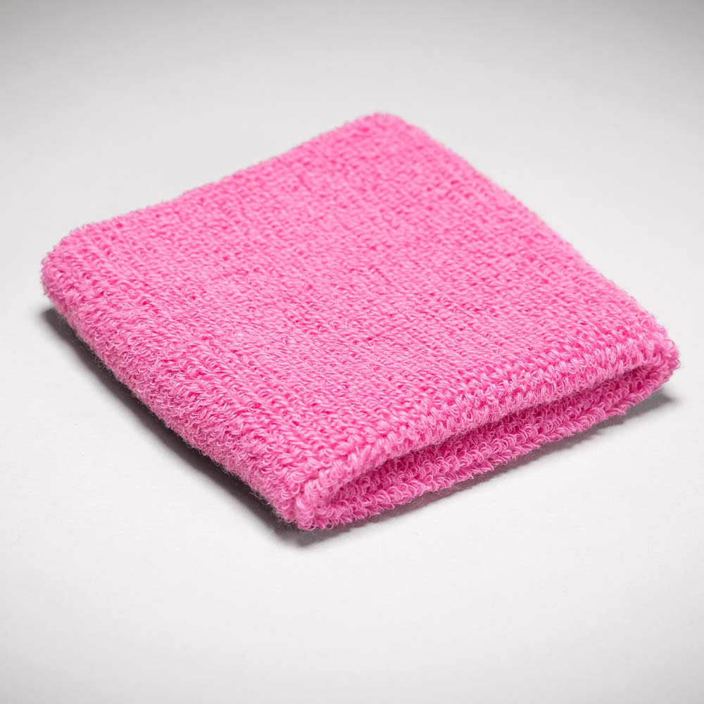 Poignets de sport en coton doux et respirant, d’une seule couleur. publicitaire personnalisé - vue 2