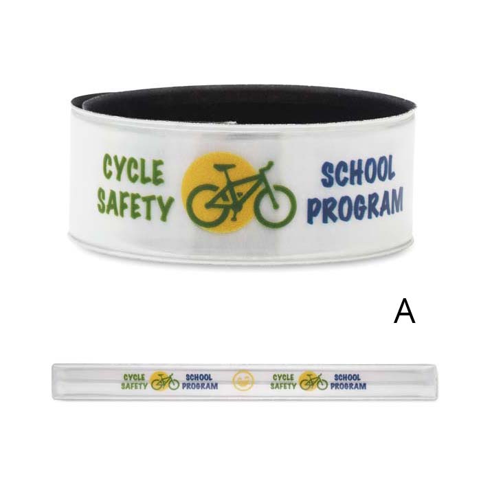 ML4201 ML4201 - Bande réfléchissante sans PVC. Ne pas utiliser pour la sécurité. publicitaire personnalisé - vue 2