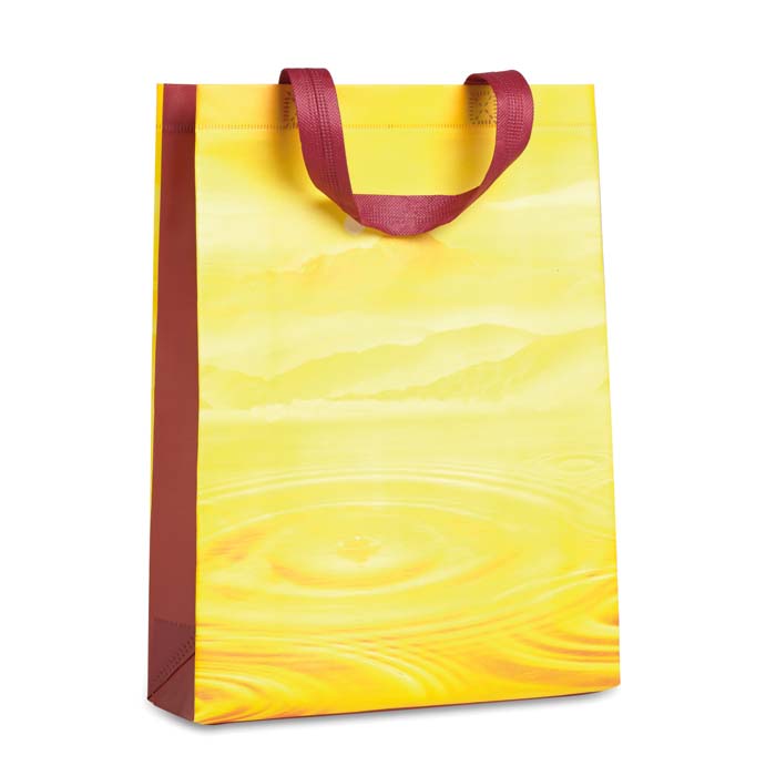 Sac shopping vertical Dimensions: 30x38x10cm. publicitaire personnalisé - vue 2
