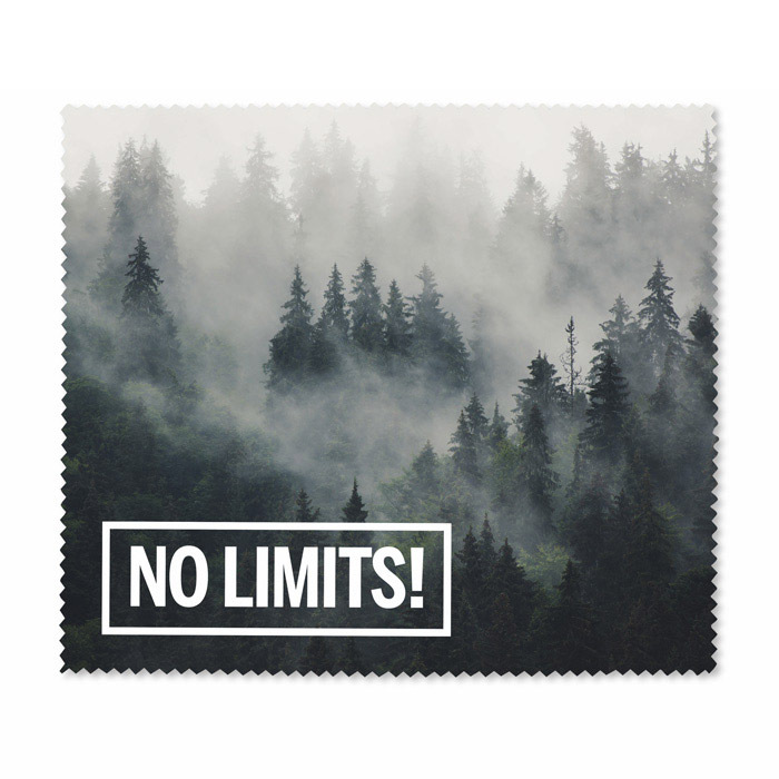 MPGC23 Chiffon de nettoyage en microfibre 170gsm (17x15cm) en quadrichromie publicitaire personnalisé - vue 2