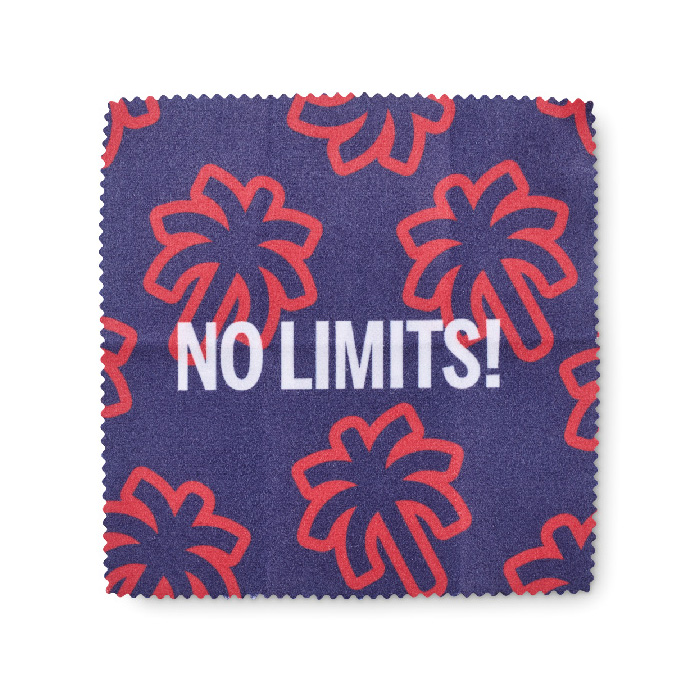 MPGC62 Lingette en microfibre en quadri, fabriqué dans l'UE (15x15cm). publicitaire personnalisé - vue 2