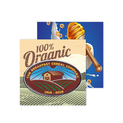 Pin's en fer de forme personnalisée avec impression en quadri. publicitaire personnalisé - vue 2