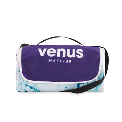 MPPB03 Couverture de pique-nique en quadri. publicitaire personnalisé - vue 2