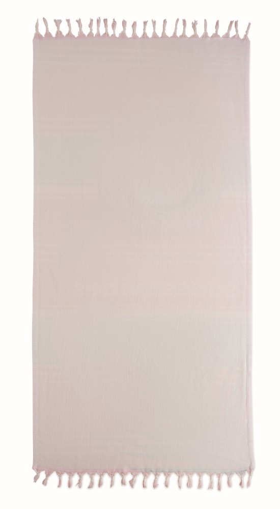 Serviette de Hammam en polycoton  280gsm. publicitaire personnalisé - vue 2